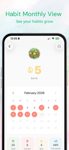 Grid - Habit Tracker Screenshot 3 of 5