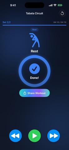 TimerFit: Interval Timer Screenshot 5 of 6