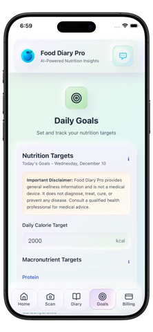 Food Diary Pro+ Screenshot 5 of 7