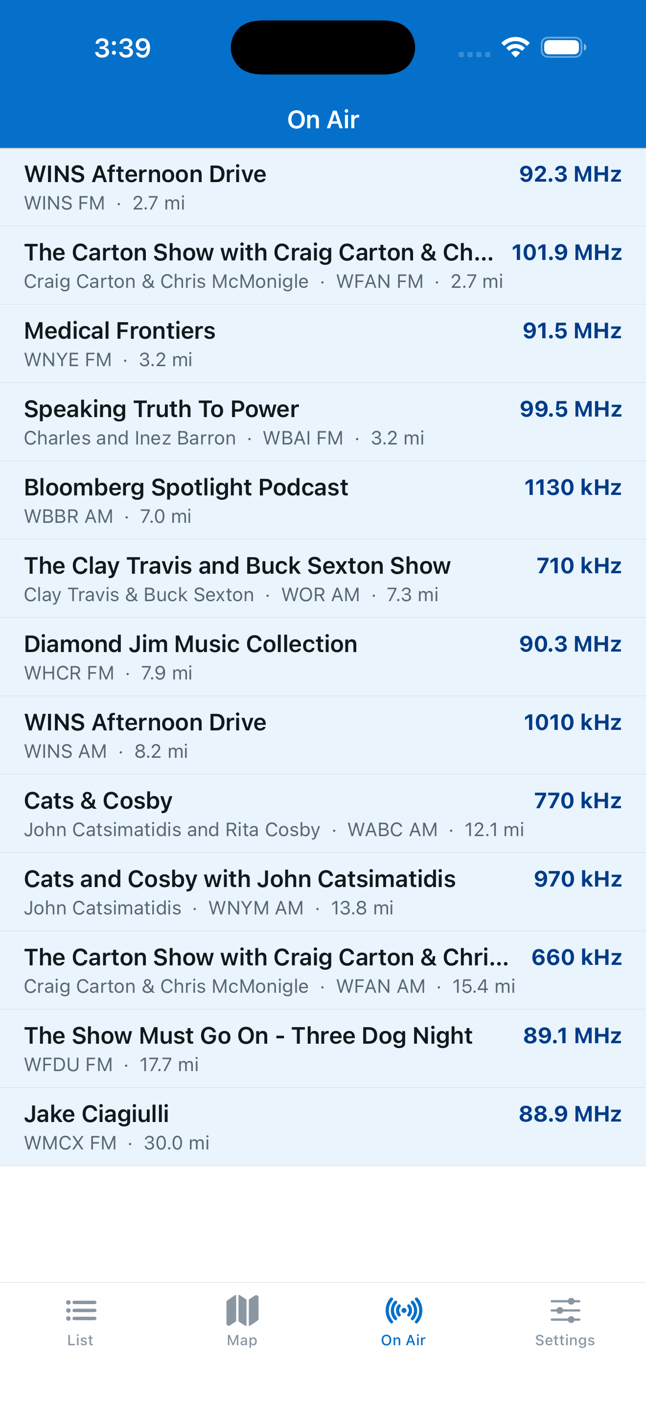 Tunearby screenshot 4