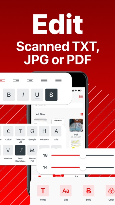 Scanner Document PDF Converter Screenshot