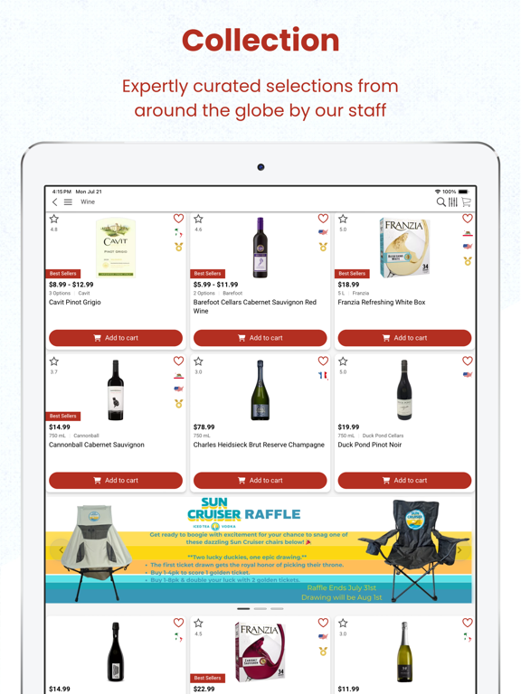 Screenshot #6 pour Lake Wine And Spirits