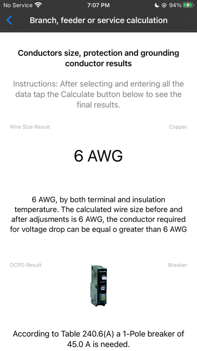 AWG Calculator App iPhone screenshot 5 - Utilities app