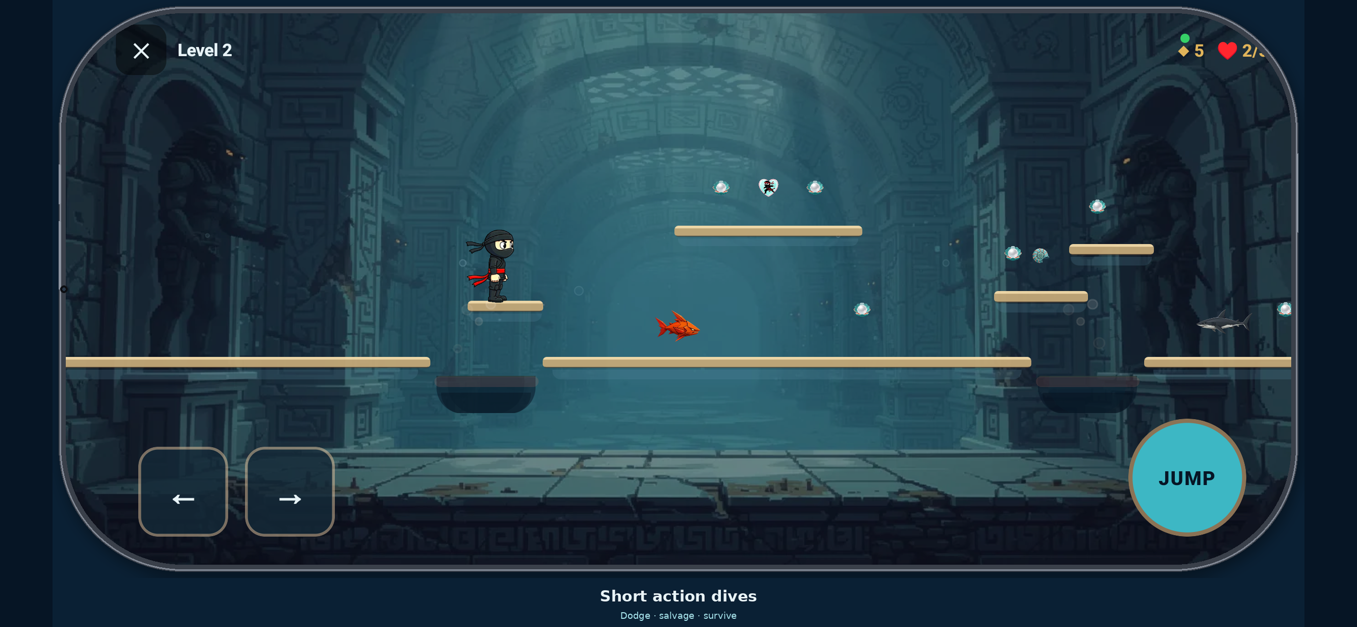 Deepsea Ninja screenshot 4