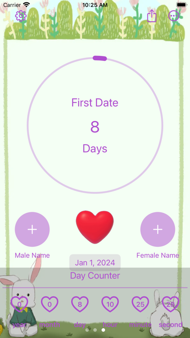 inLove - Love Day Counter Screenshot