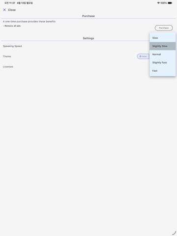 SeeAll: Magnify & Read Aloud iPad screenshot