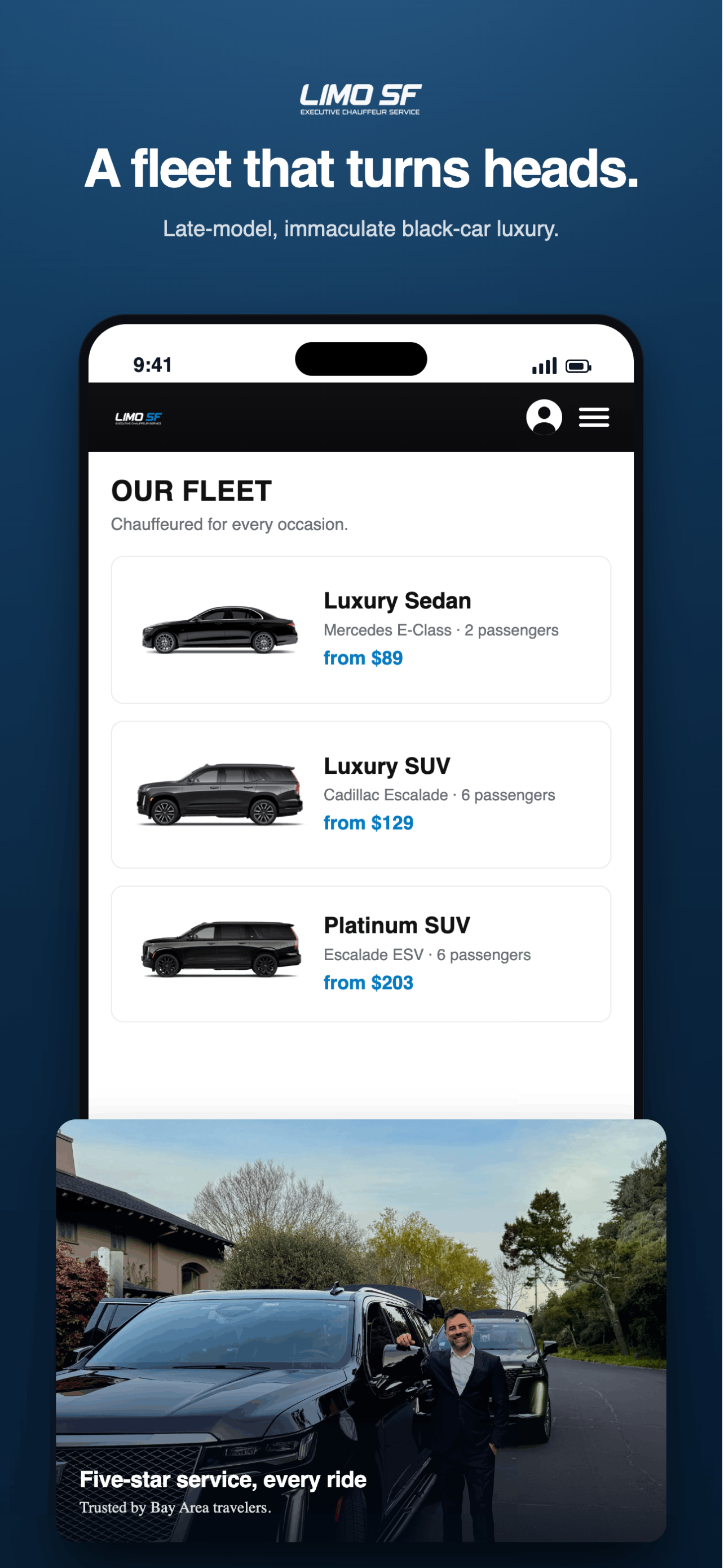 Limo SF screenshot 6