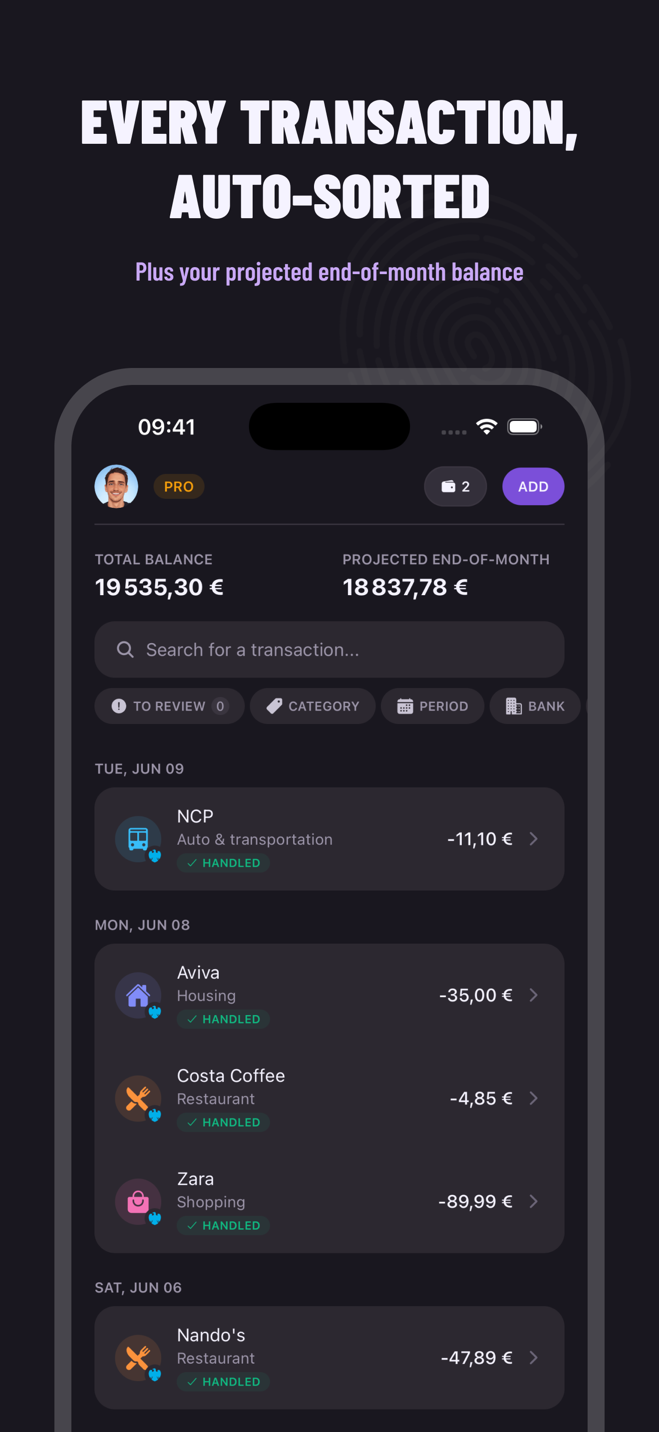Budget Planner - Trya