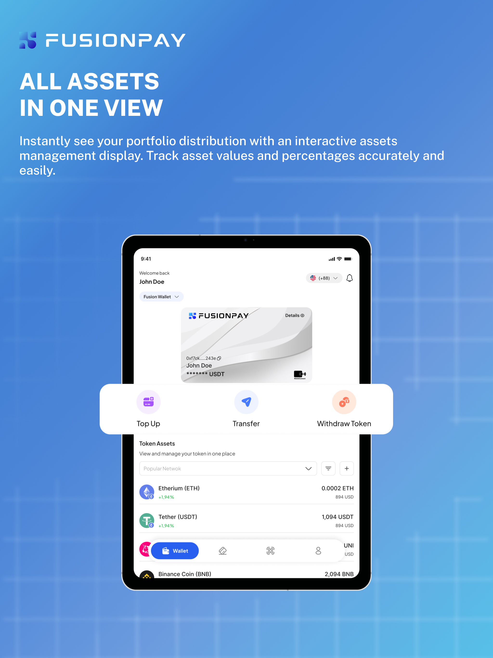 FusionPay: Digital Wallet