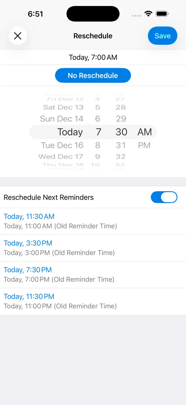 #5. Pill Reminder - All in One (iOS) Door: Sergio Licea