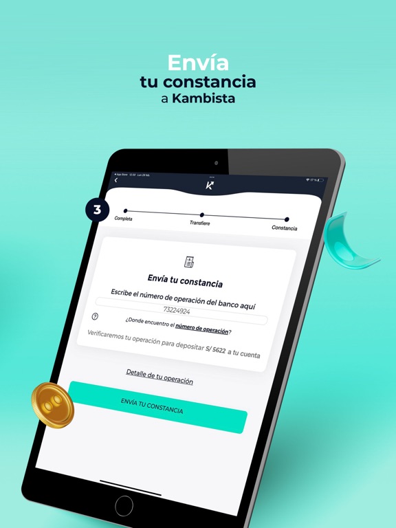 Kambista iPad screenshot 4 - Finance app