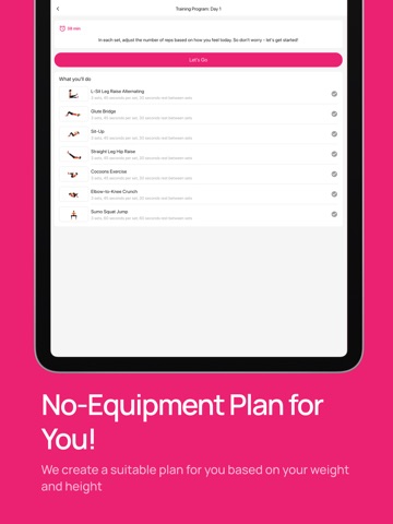 Lose Belly Fat in 30 Days! iPad screenshot
