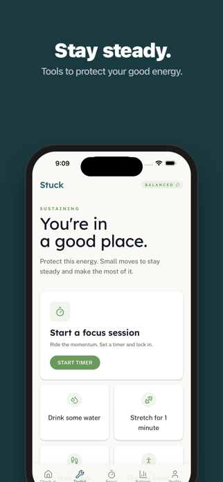 Stuck: ADHD Energy Toolkit Screenshot 5 of 6