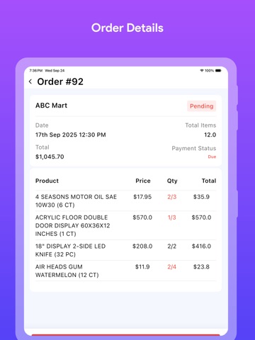 StoreCart by UnleashPOS iPad screenshot