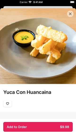 Picante To Go iPhone screenshot 3 - Food & Drink app