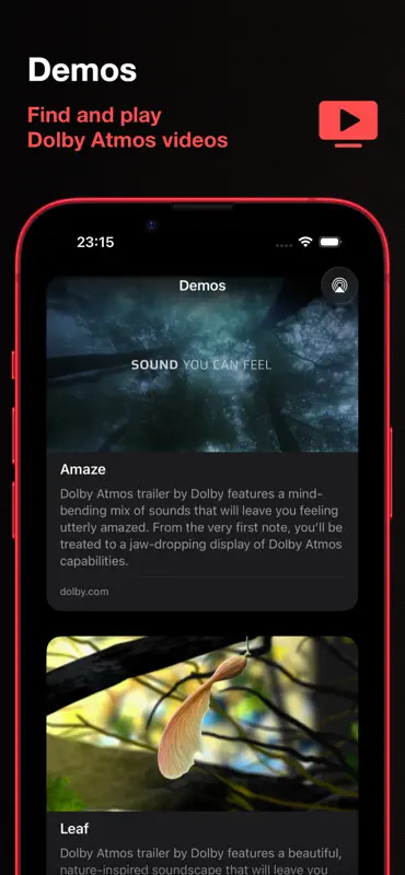 Sound test for Dolby Atmos screenshot 4 of 8