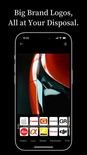 OneLine：EXIF Frame & Watermark screenshot 4