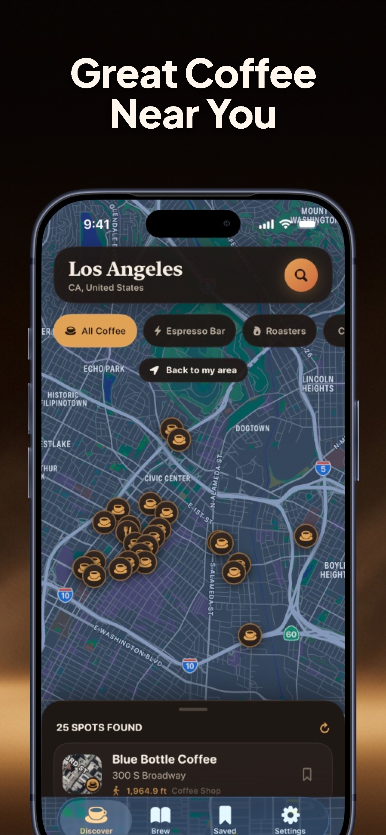 Screenshot 1 of Brew Nearby