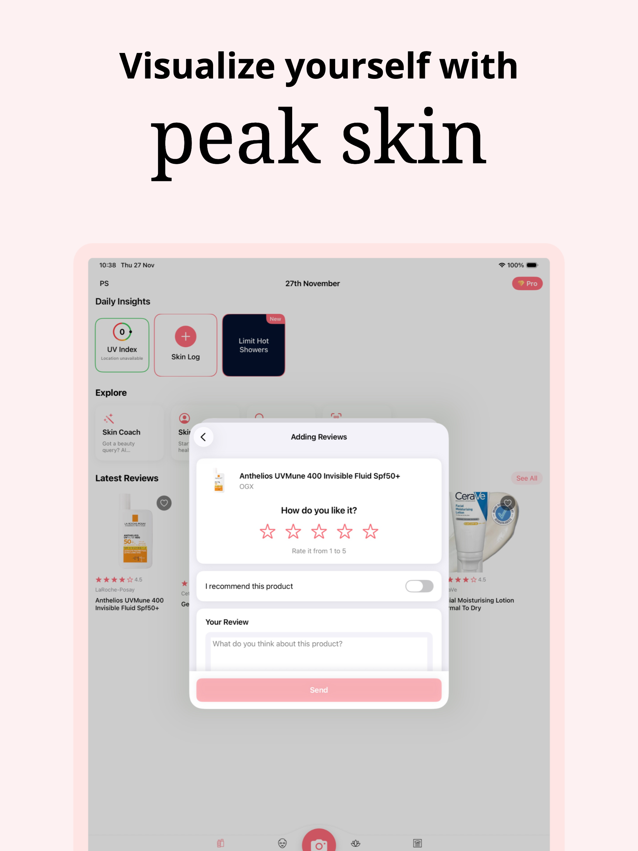 Peak Skin - Cosmetic Scanner