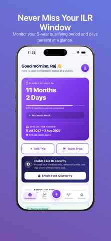 RKY ILR & Citizenship Tracker screenshot