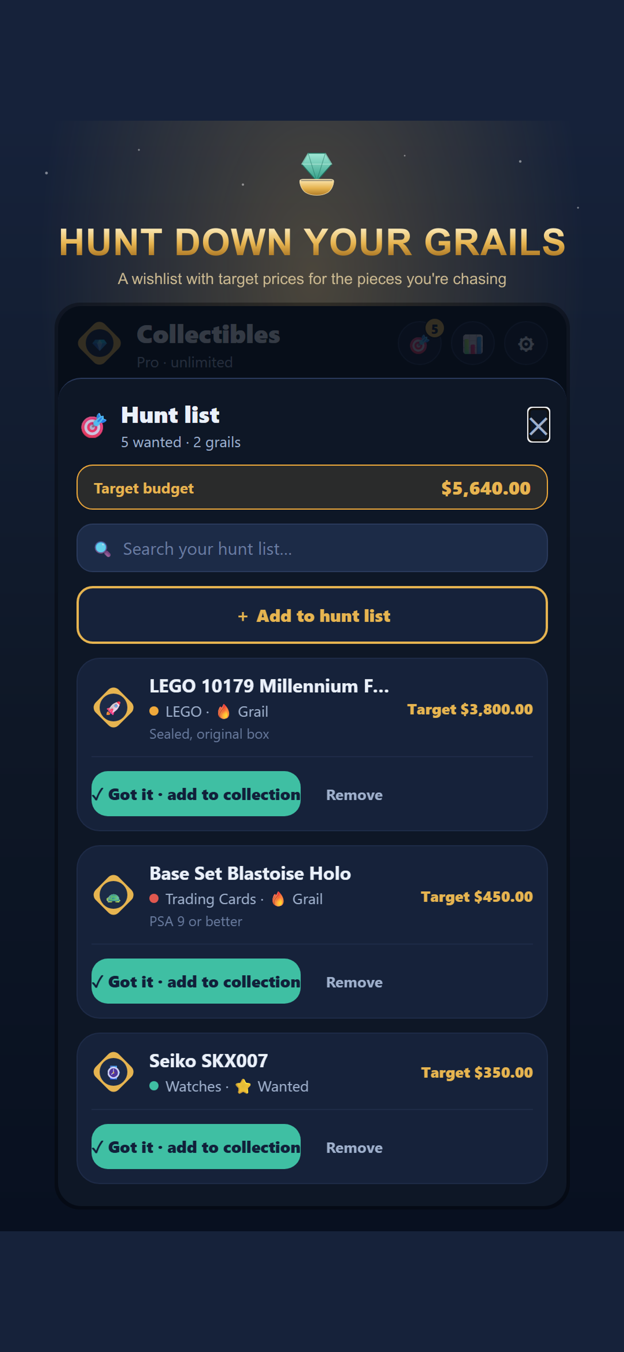 Collection Tracker & Value screenshot 6