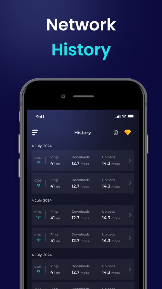 #3. WiFi Analyzer - Internet Speed (iOS) Podle: BJS Soft Solutions LLC