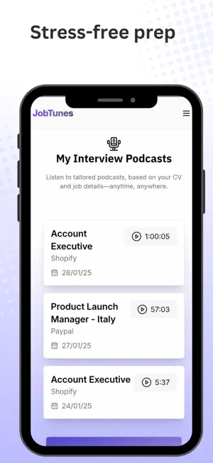 JobTunes screenshot 3