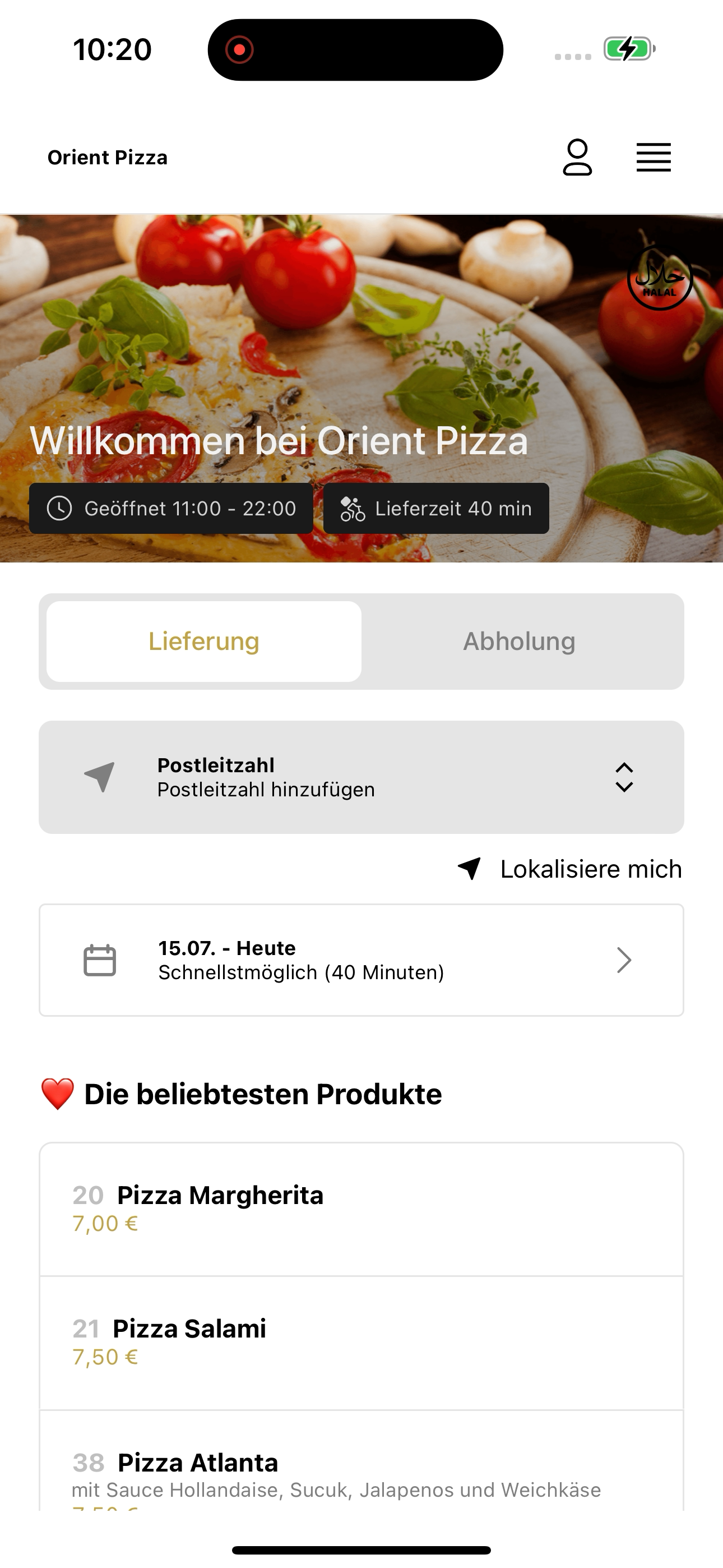 Orient Pizza screenshot 6