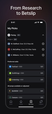 Linemate: Find Your Next Bet App Store screenshot 6