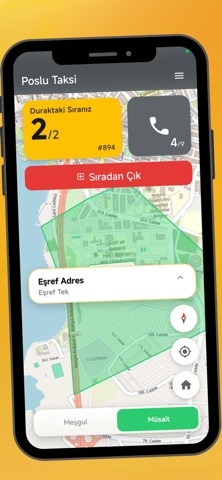 Come On Taksi - Sürücü screenshot