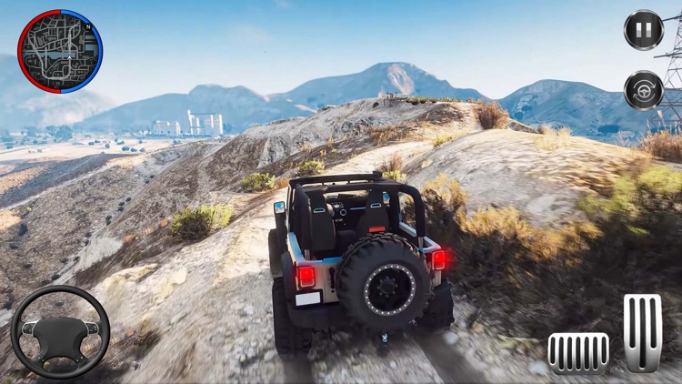 Offroad 4x4 Jeep Mud Car Games