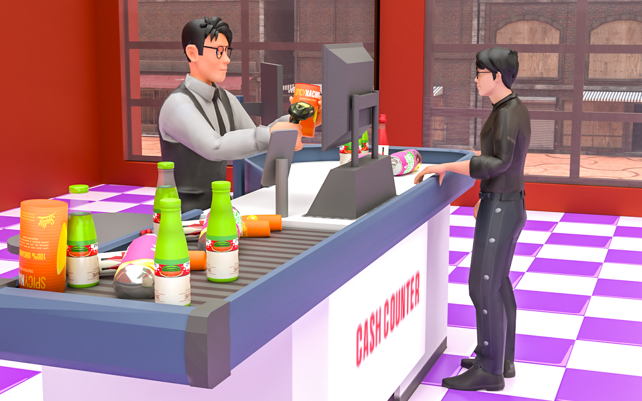 Supermarket Organizer Game 3D