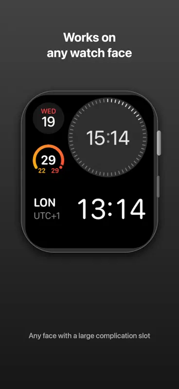 UTC Face: World Clock screenshot 3 of 5