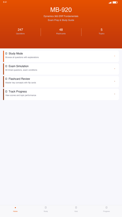 Screenshot #2 pour MB-920 D365 ERP Basics Prep
