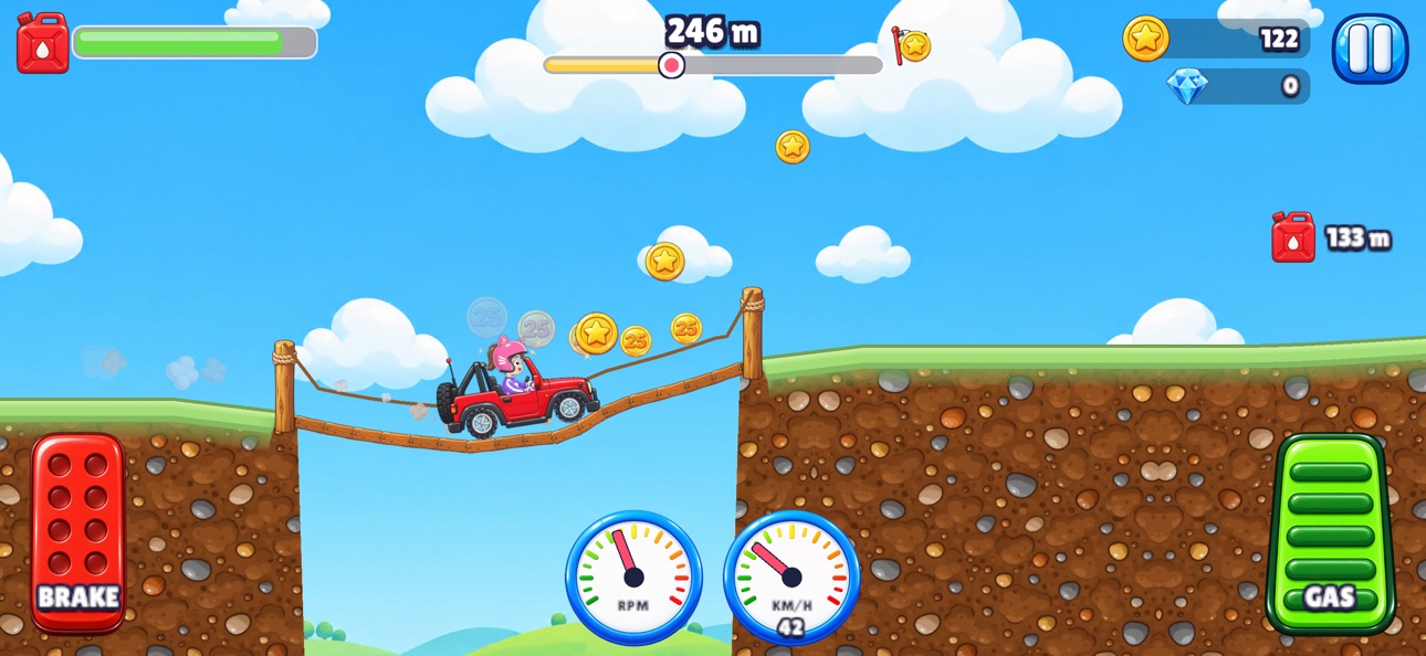 Screenshot 1 of Car Racing: Uphill Adventure