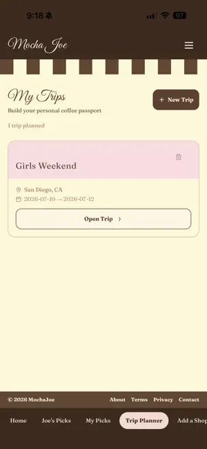 Mocha Joe screenshot 1