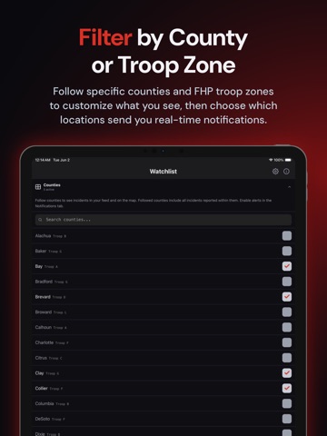 FHP Notifier iPad screenshot 6