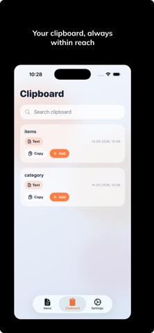 ClipNest-Clipboard & Keyboard Screenshot 1 of 5
