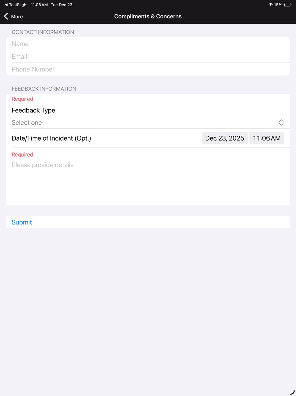 iPad screenshot