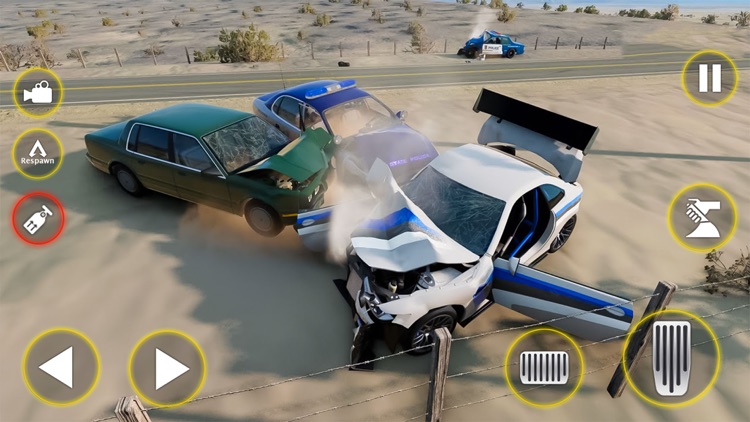 Mega Ramp Car Crash Simulator