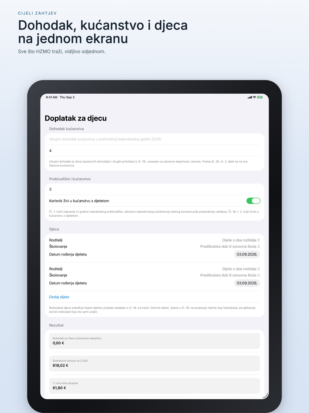 Screenshot 4 of Doplatak za djecu HR