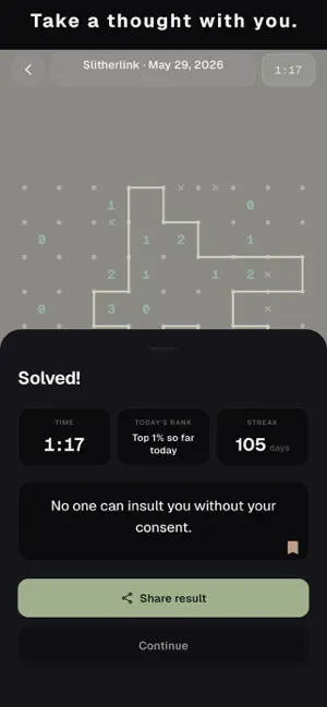NOREN — Daily Logic Puzzles screenshot 2