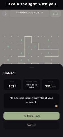 NOREN — Daily Logic Puzzles Screenshot 2 of 10