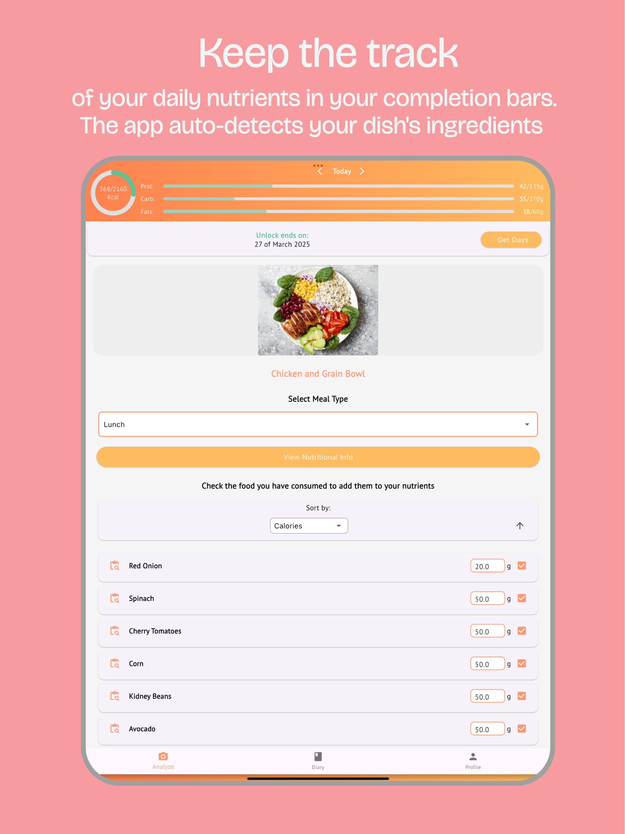 Nutrix: Nutrition with AI