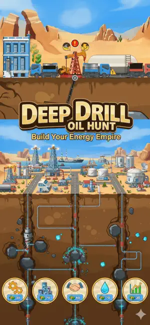 Deep Drill: Oil Hunt screenshot 1