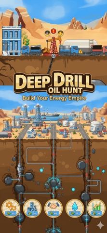 Deep Drill: Oil Hunt iPhone screenshot