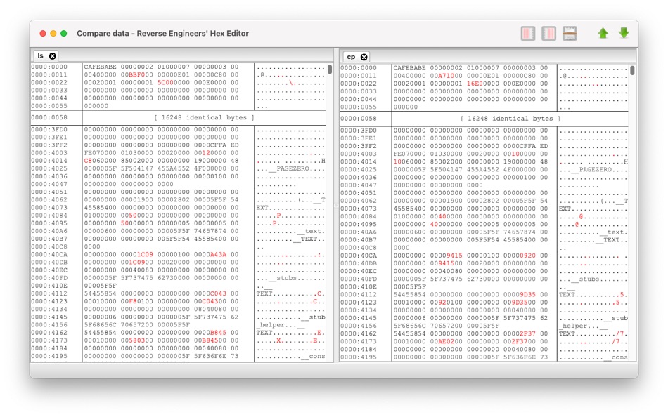 #3. REHex (macOS) By: Daniel Collins