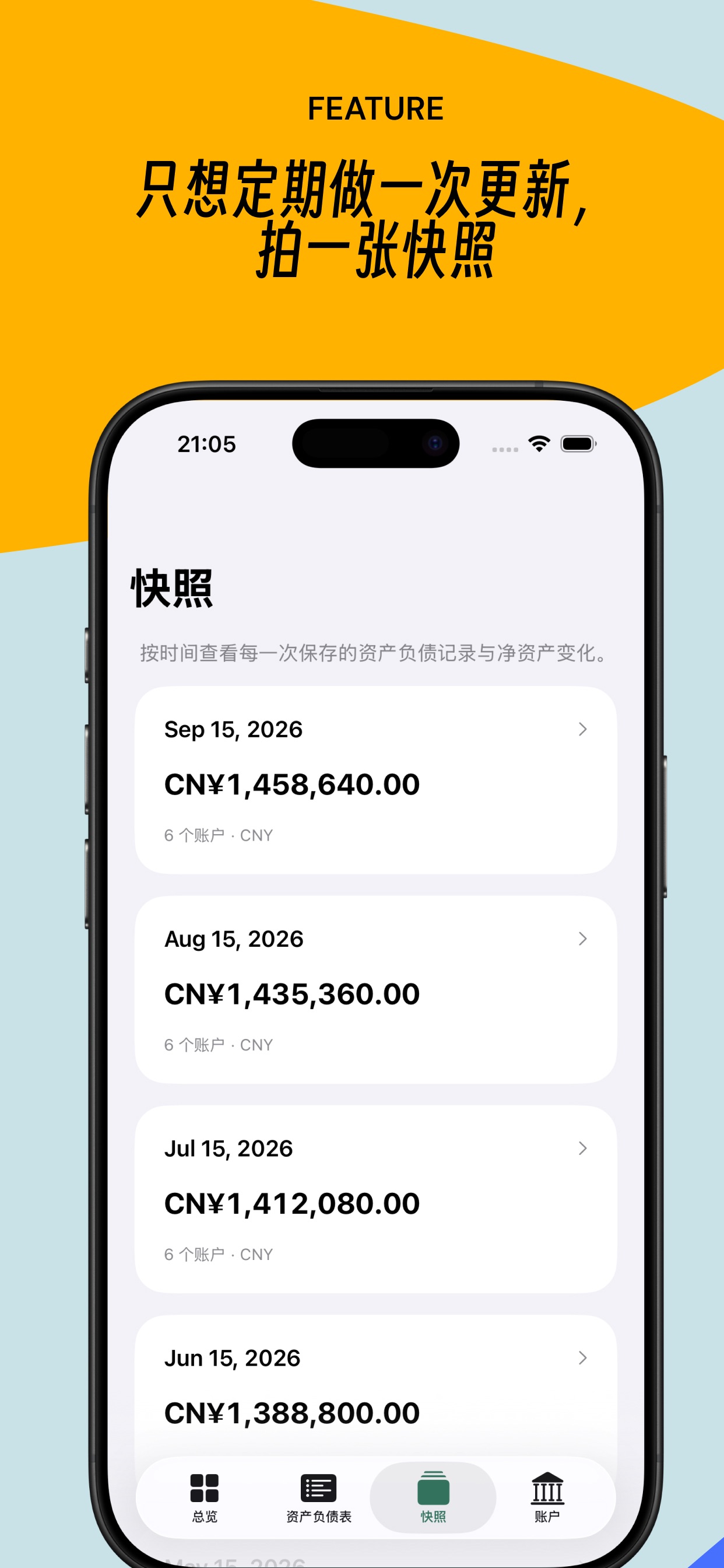 Screenshot 4 of Balance Sheet