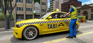 City Taxi Simulator Game 3D screenshot #3 for iPhone