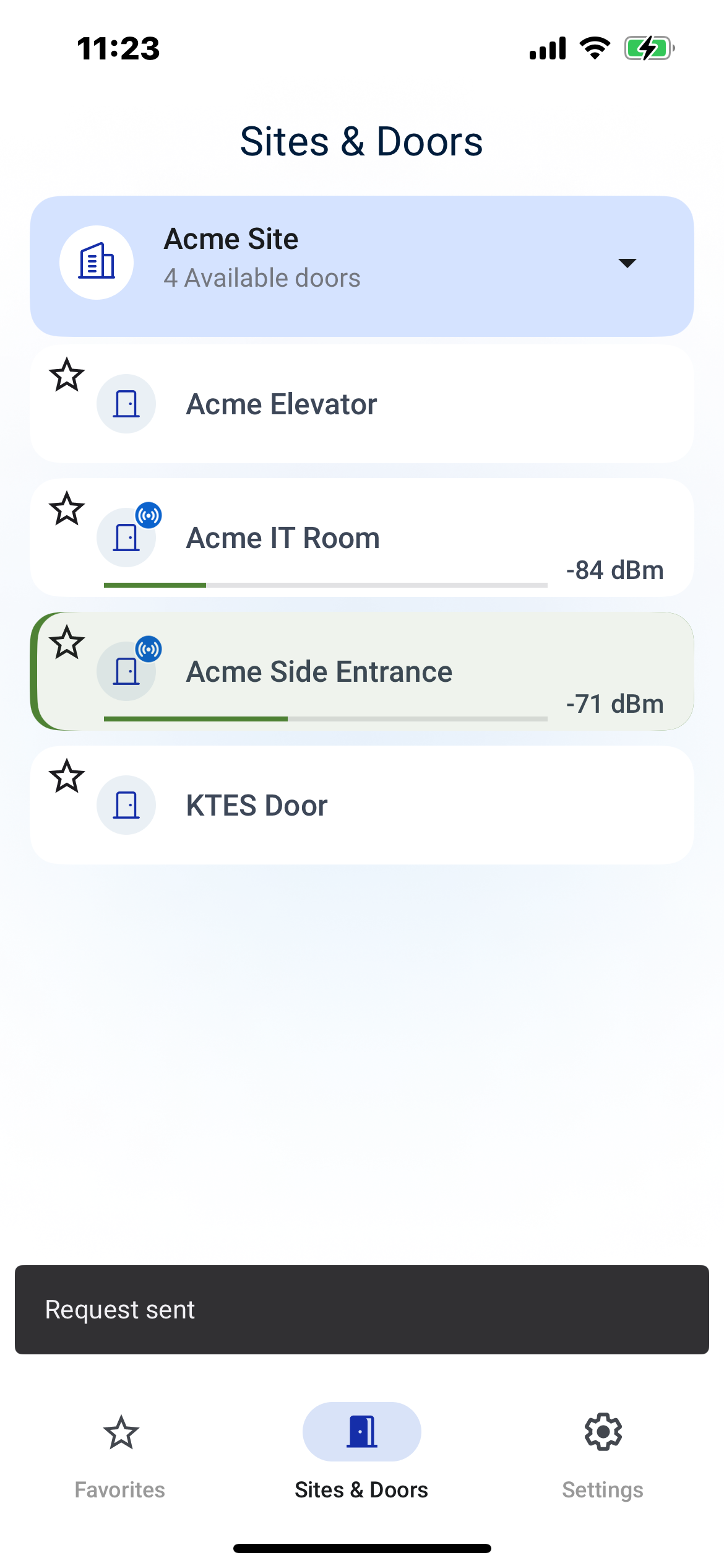EntraPass go Pass screenshot 4